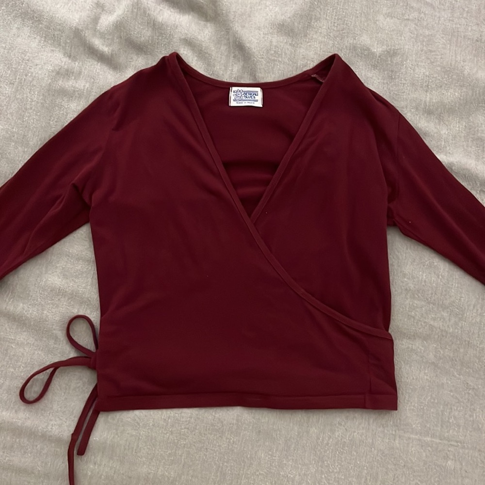 Mexicali Blues wrap around top, soft material